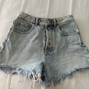 Zara Denim Blue Women's Shorts